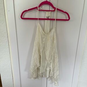 Embroidered summer tank top. Size small.